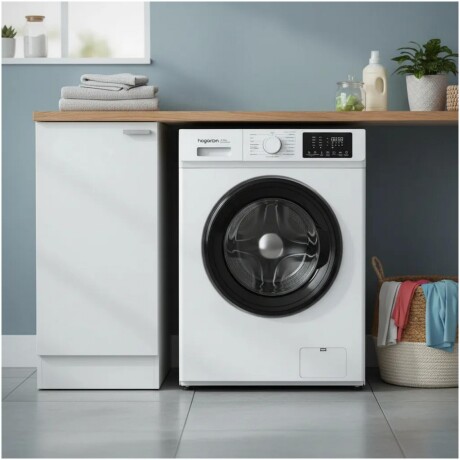 LAVARROPAS HOGARON CAPACIDAD 6KG CARGA FRONTAL Lavarropas HOGARON LHOG6WT 1900W Carga Frontal Capacidad 6Kg 16 Programas De Lavado - White