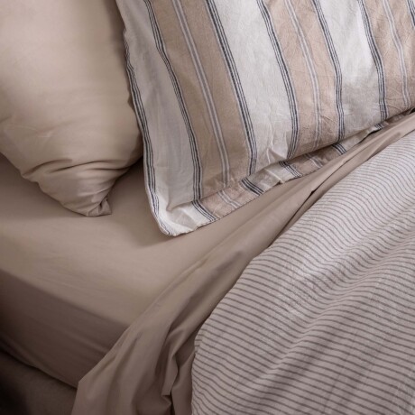 SET FUNDA NÓRDICA SUPER KING LINO-Y-ALGODON DOUBLE LAYER STRIPE