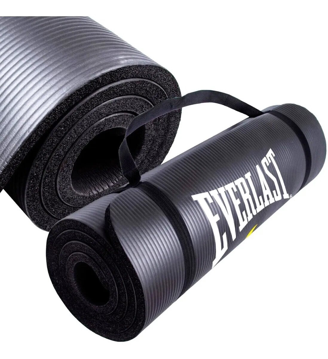 Colchoneta Yoga Mat 10mm Pro Reforzada - NEGRO — Universo Binario