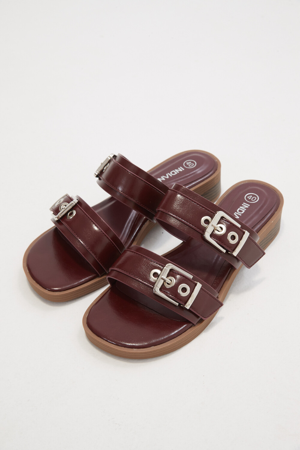 Sandalia Katherin Bordeaux