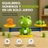 Juego Educativo Balanza de Ranas con Números y Cartas Verde 1