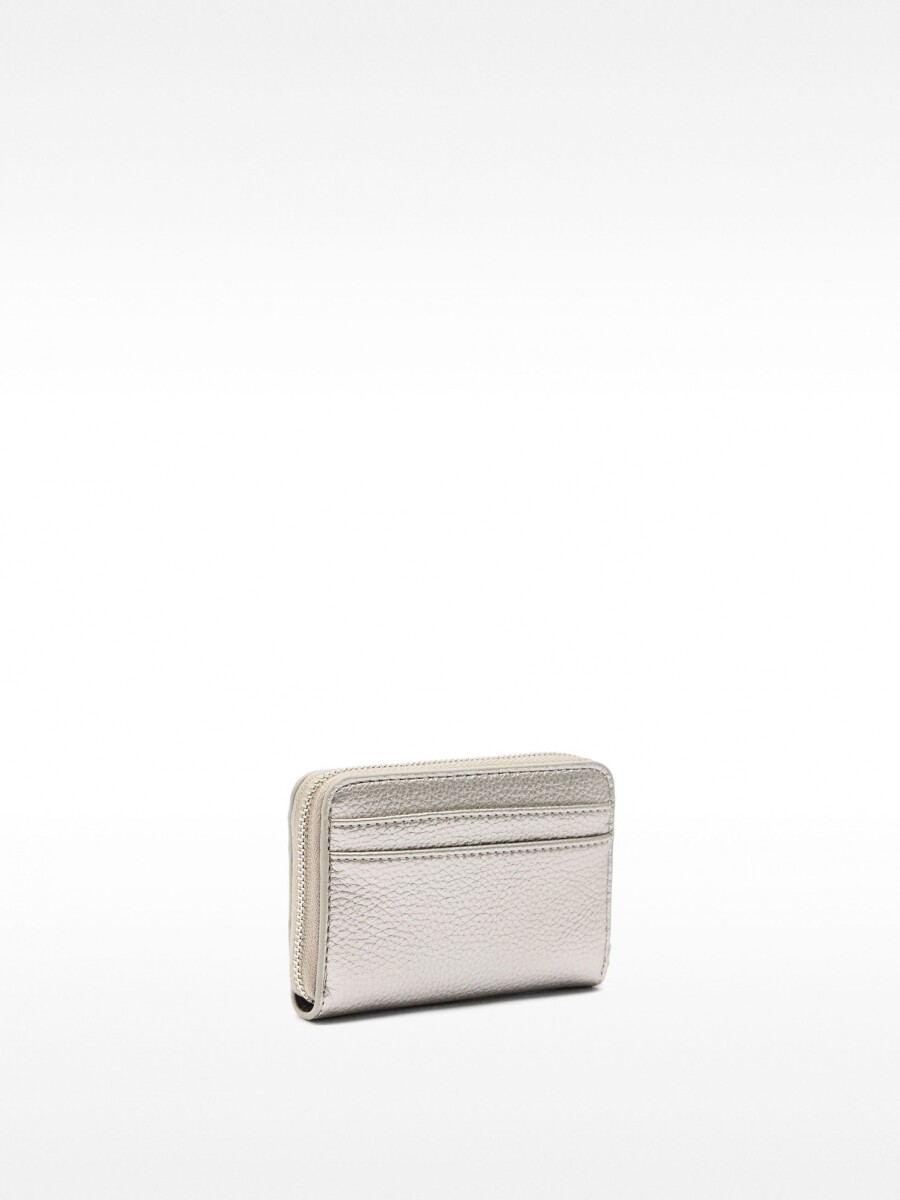 Cartera Básica plateado