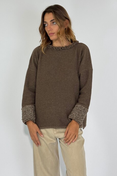 SWEATER MARVIN Marron