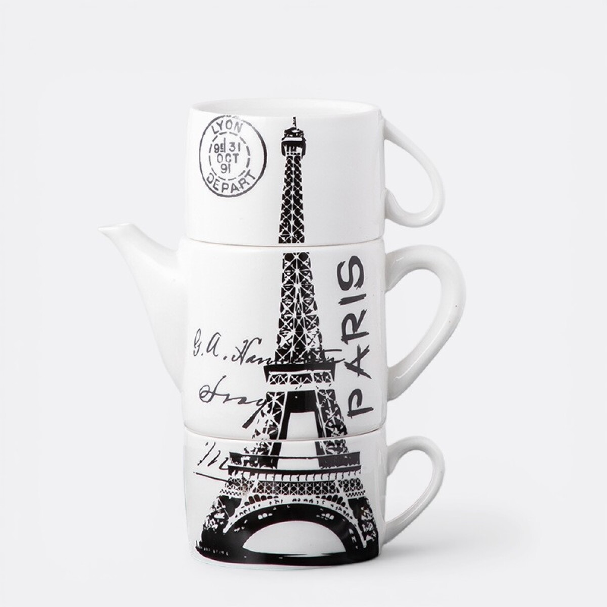 Juego De Té Ciudades Del Mundo - París 