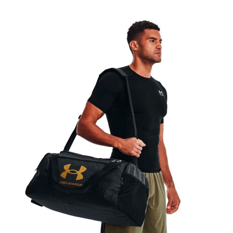 Bolso Under Armour Big Undeniable 5.0 Negro - Dorado