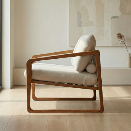 Butaca Donatella - Tela Microfibra FX4-10 (Beige)