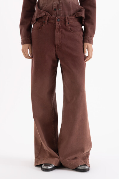 JEANS ICON WAVES Bordo