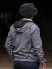 Campera impermeable gris Campera impermeable gris