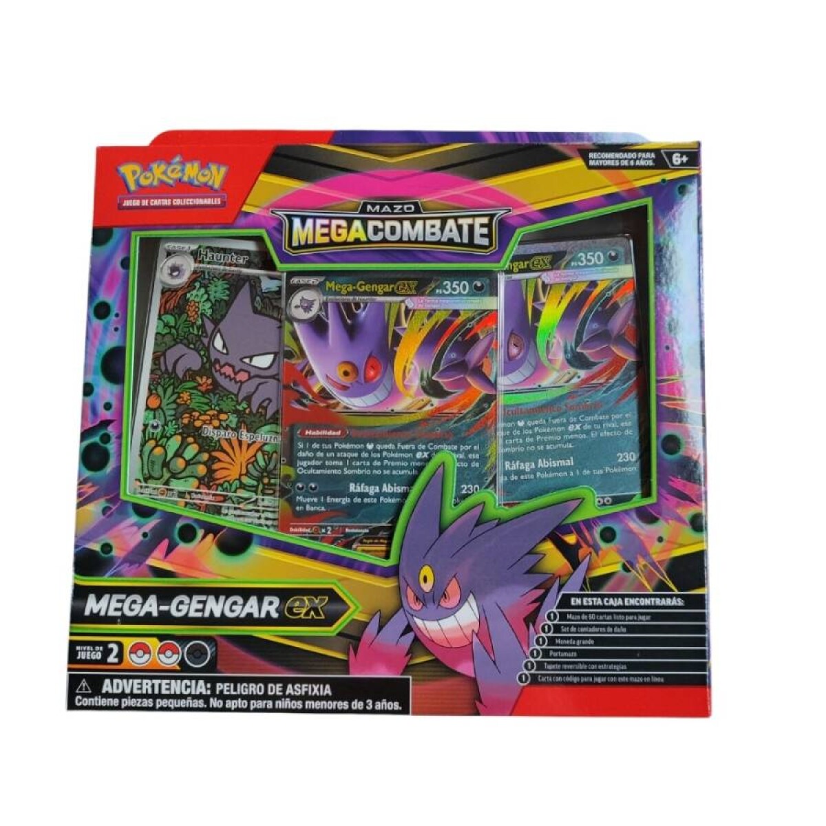 Pokemon Mega Combate - Mega Gengar EX [Español] 