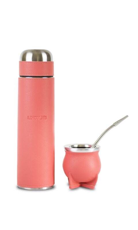 KIT MATERO NEW MOON GRANEADO FINO CORAL PINK