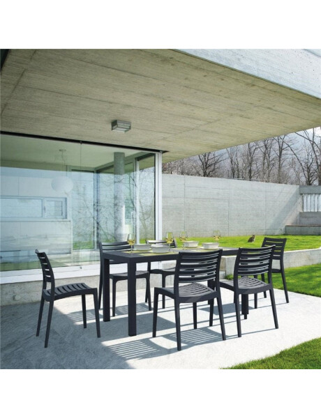 SILLA DALLAS POLIPROPILENO 58x46x84CM GRIS SILLA DALLAS POLIPROPILENO 58x46x84CM GRIS