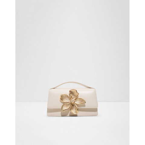 AZRAELLE BONE SYNTHETIC NEGRO/ORO