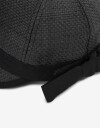 Sombreros Playa Visera Negra Con Moño Trasero - Negro