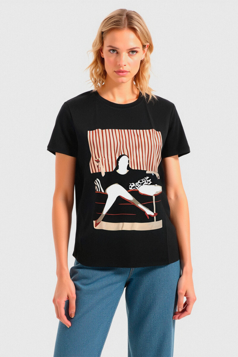 Remera Kalet - Estampado 1 