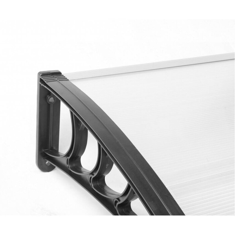 Alero de Policarbonato 150 x 80 cm – Protección contra Lluvia, Sol y Rayos UV Alero de Policarbonato 150 x 80 cm – Protección contra Lluvia, Sol y Rayos UV