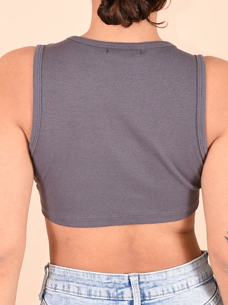MUSCULOSA MICAELA GRIS OSCURO