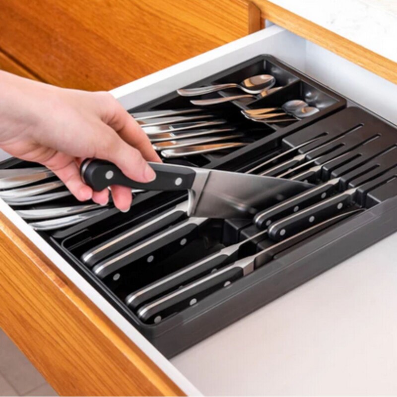 Organizador de cubiertos y cuchillos Organizador de cubiertos y cuchillos