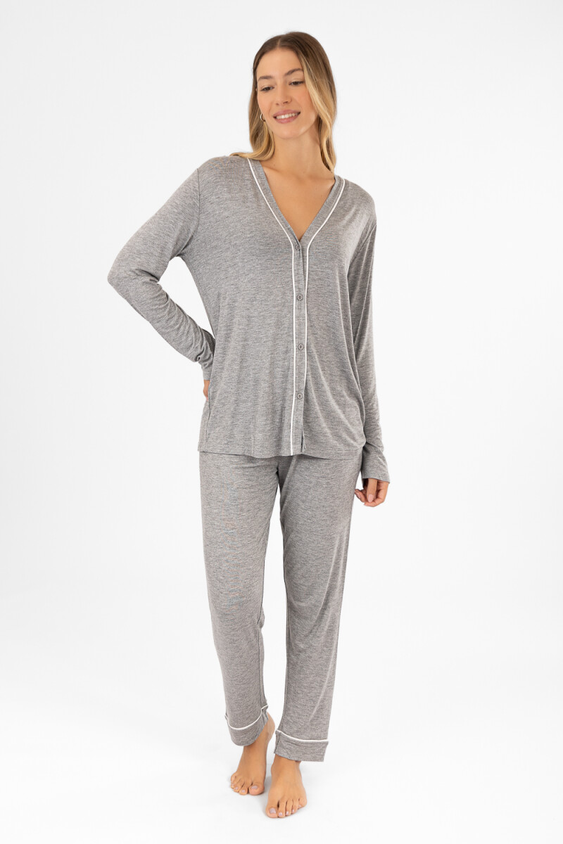 Pijama lillian - Gris 