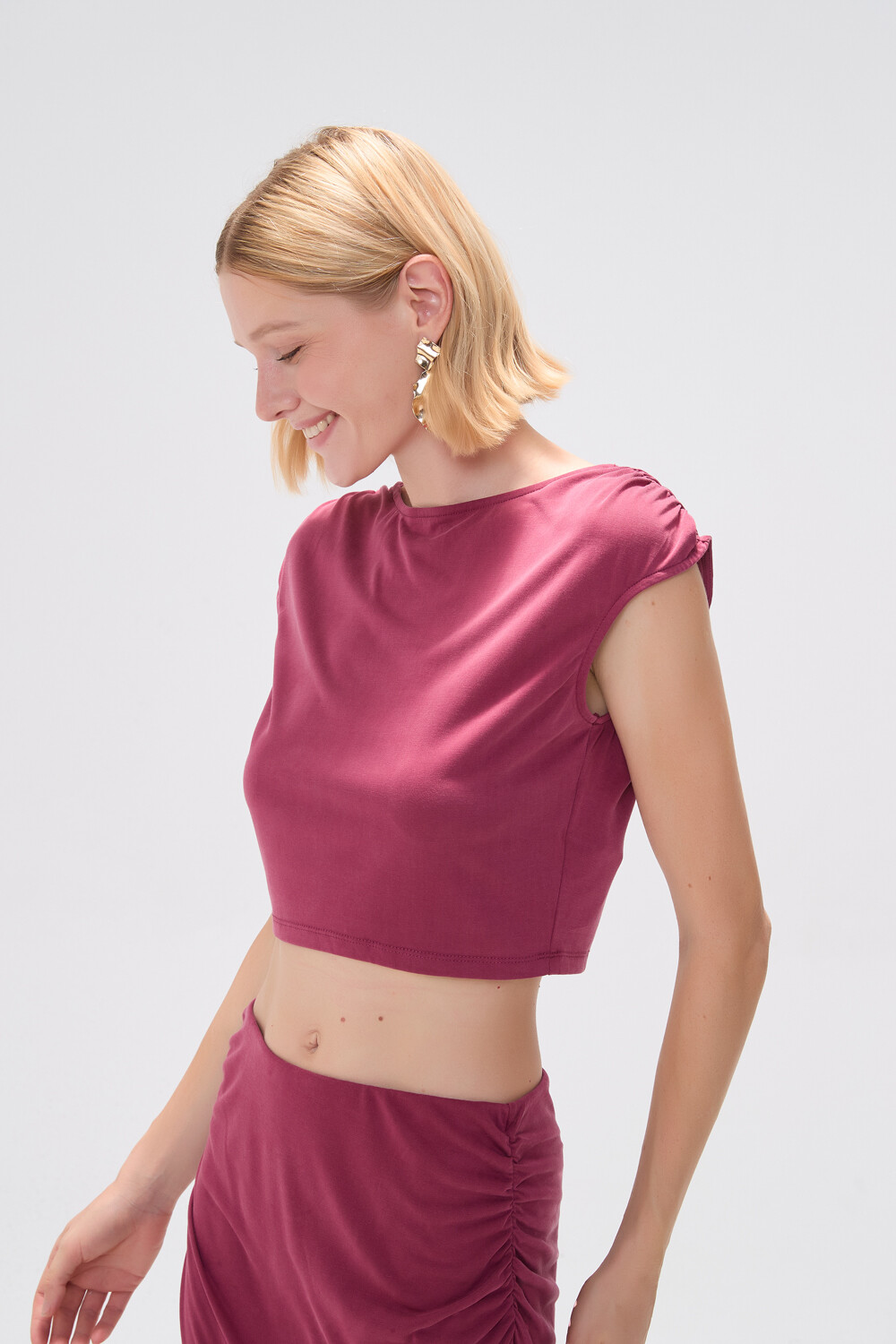 Tops Calun Bordeaux Claro