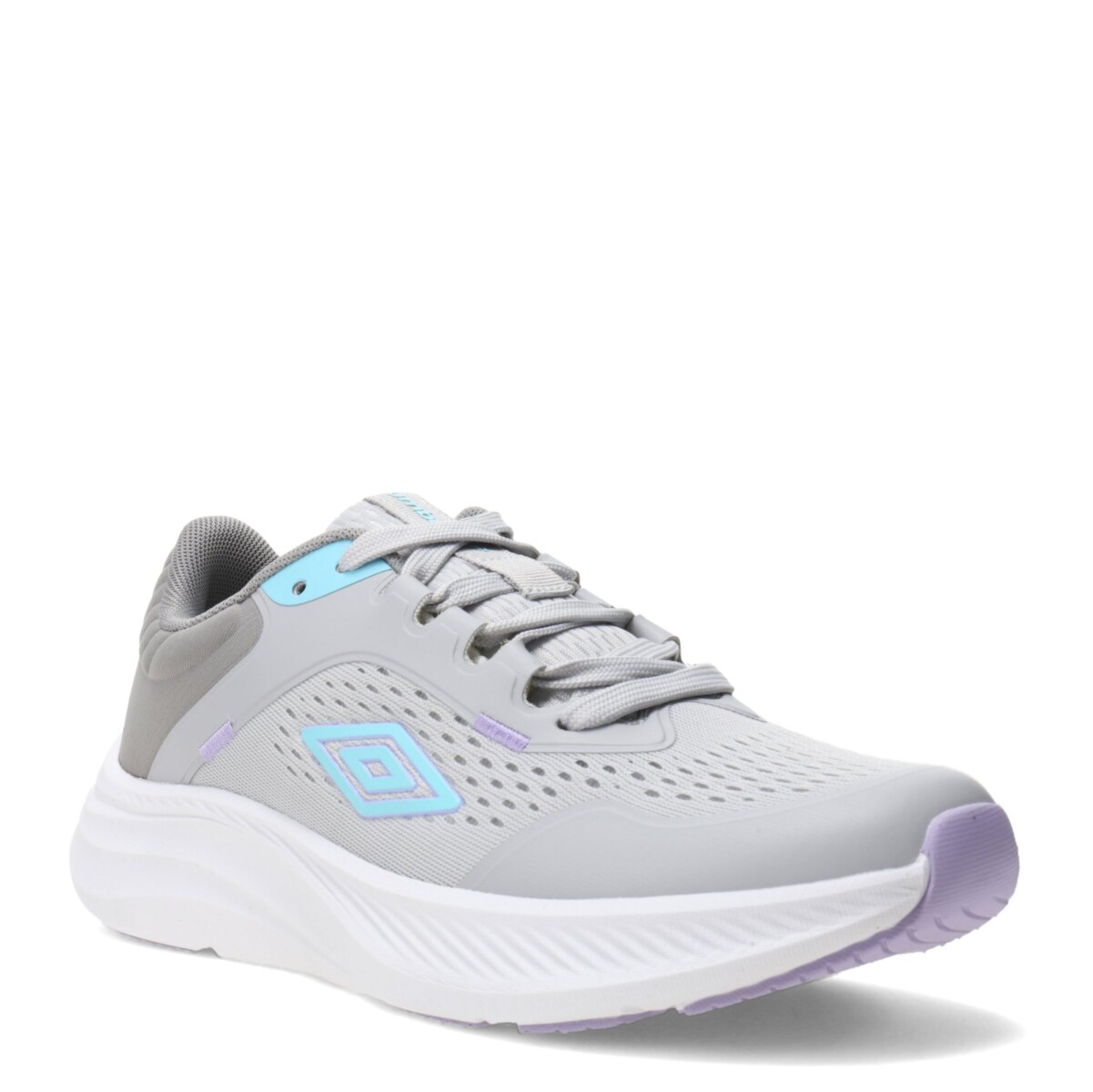 Championes de Mujer Umbro Icon Lady - Gris - Celeste 