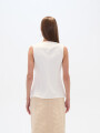 Chaleco Elvona Marfil / Off White