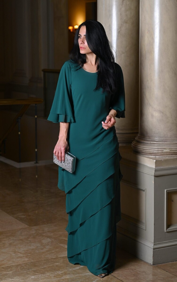 Vestido Venezia - Verde oscuro 