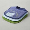 Set x4 baberos Lfriends impermeables dino