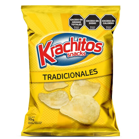 Papas Chips Krachitos 115 grs Tradicionales