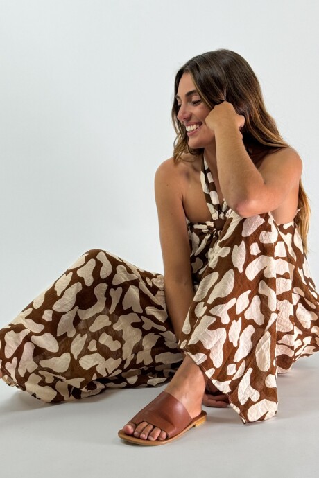 PANTALON AURELIA Marron