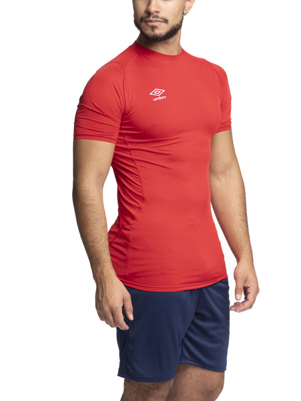 Remera Térmica Manga Corta Umbro Hombre Celeste, Rosado, Arena