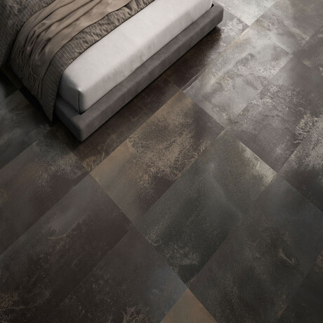 Porcelanato Metalizado Mate 60X120Cm Piso Pared GAMAS DE MARRON