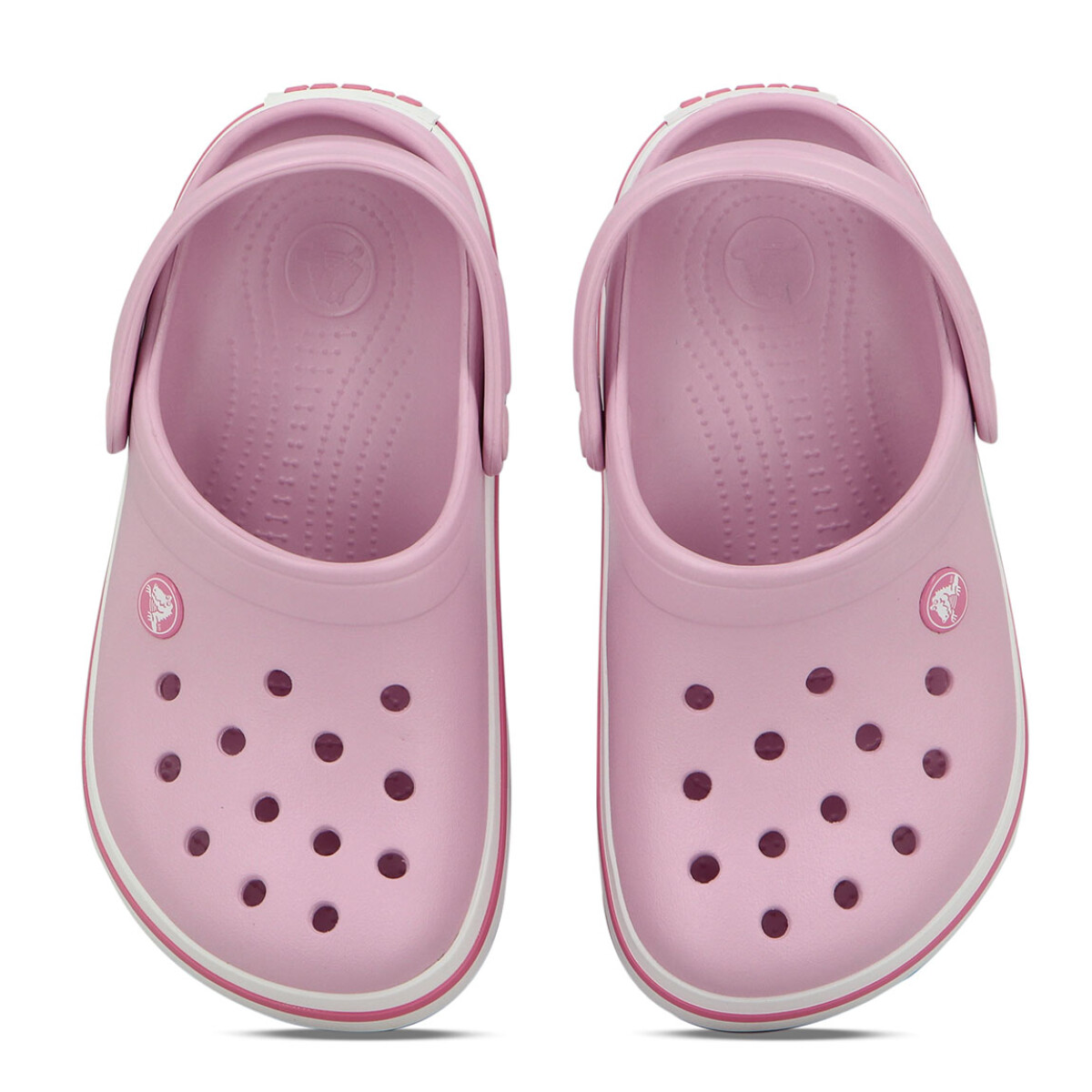 Crocs Band Zueco C/tira Atras Pink - Rosa Claro 