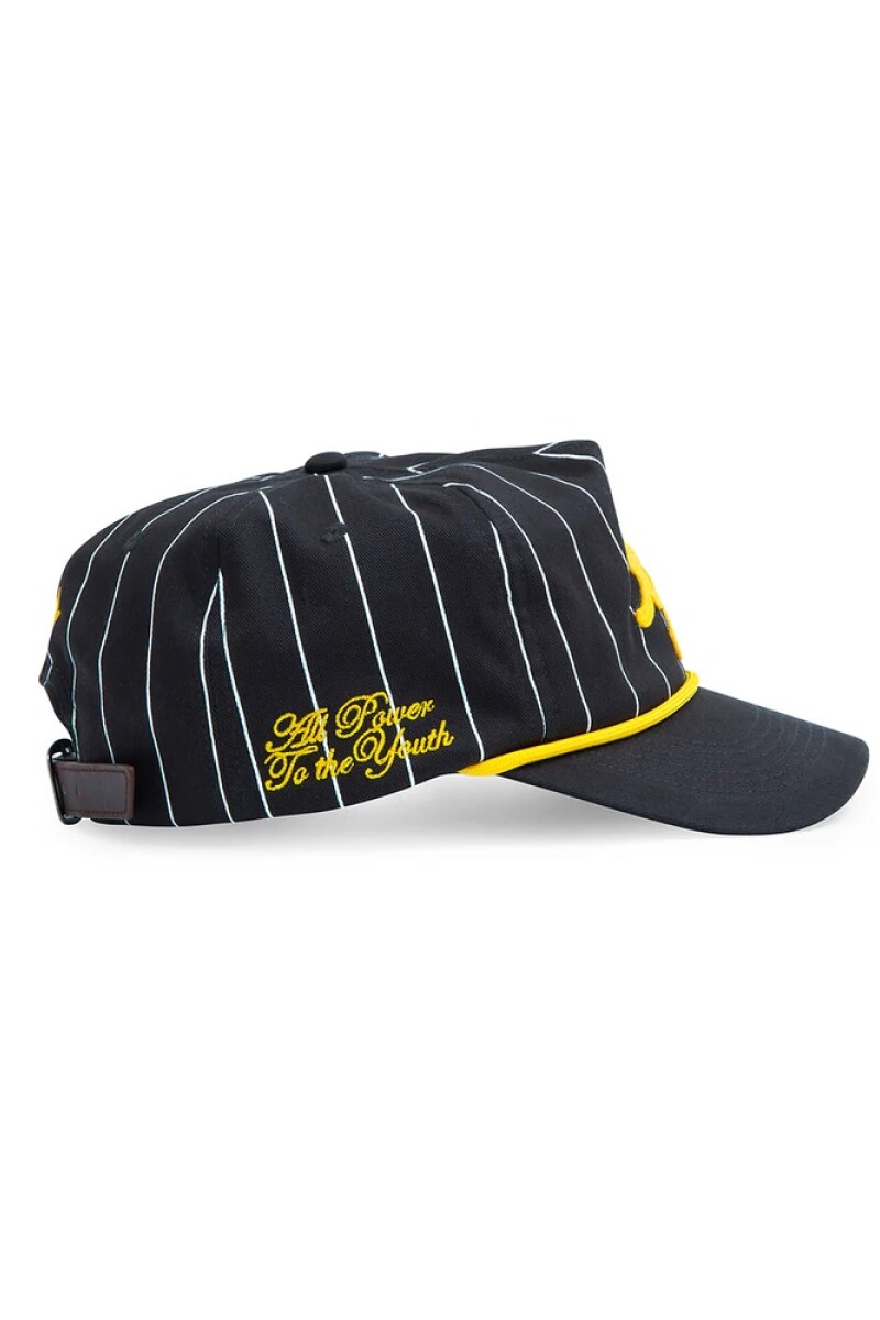 Twojeys Pinstripe Black/Yellow Amarillo