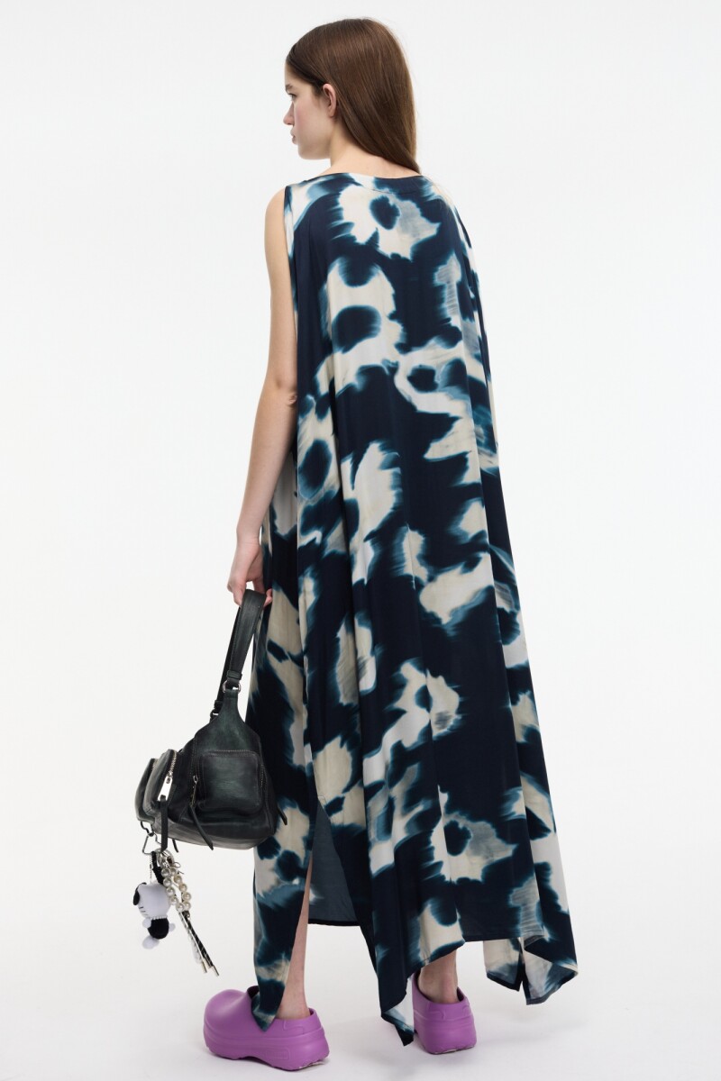 VESTIDO RAGA Azul