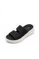 Sandalia goma tiras caladas 5201 Negro