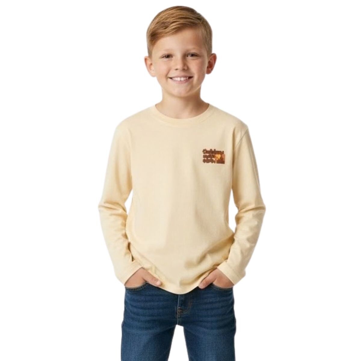 TSHIRT 6/16 - TOSTADO 