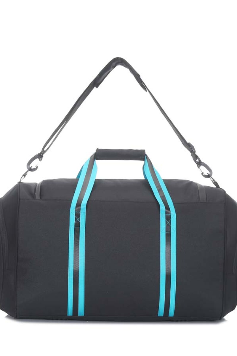 Bolso deportivo San Antonio Sprus - NBA Acqua y negro