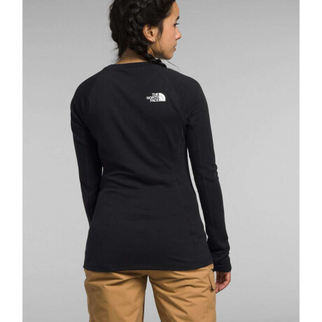 Primera capa top fd pro 160 crew mujer Tnf Black