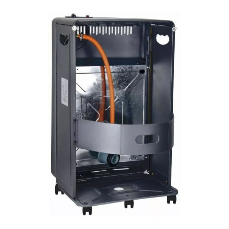 Set Estufa Gas c/Válvula Manguera + Calientacama 2 Pza Cuori Negro