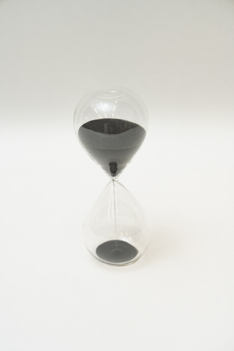 Reloj De Arena Negro