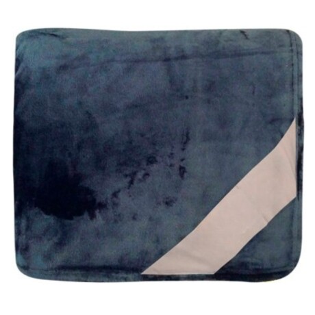 Frazada Home Class de Flannel King Azul Marino