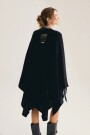 PONCHO GIRAFFE Negro