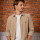 Camisa Pana Slim Beige