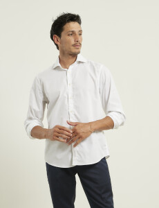 011980 CAMISA HARRINGTON 1937 Blanco