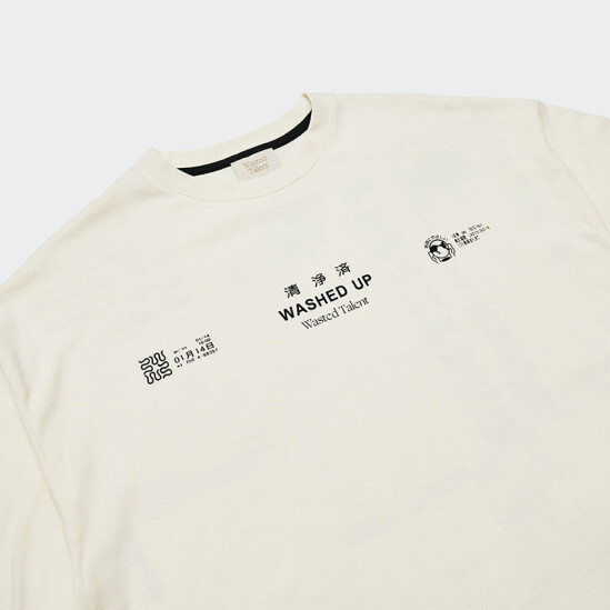 Remera Wasted Talent Kotengu Beige
