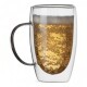 Taza Doble Pared Borosilicato 450ml Sin Color