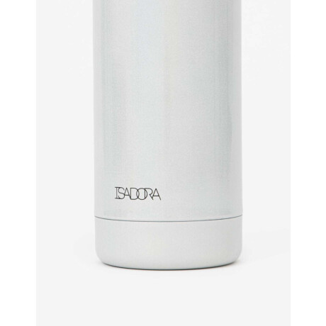 Botella Metálica Iridiscente Blanco Nacarado/perlado