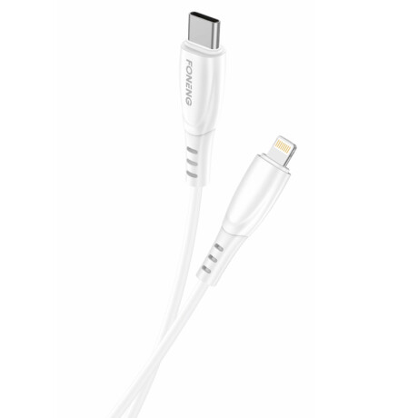 Cable de Datos Foneng X75 Iphone/tipo-c 3A 1MT BLANCO