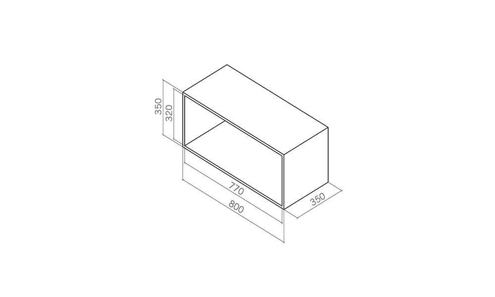 Escurridor de platos interno 4355/4381 M800 Escurridor De Platos Interno 4355/4381 M800