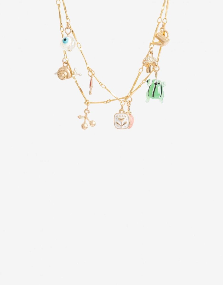 Collar Corto Multidijes - Dorado 